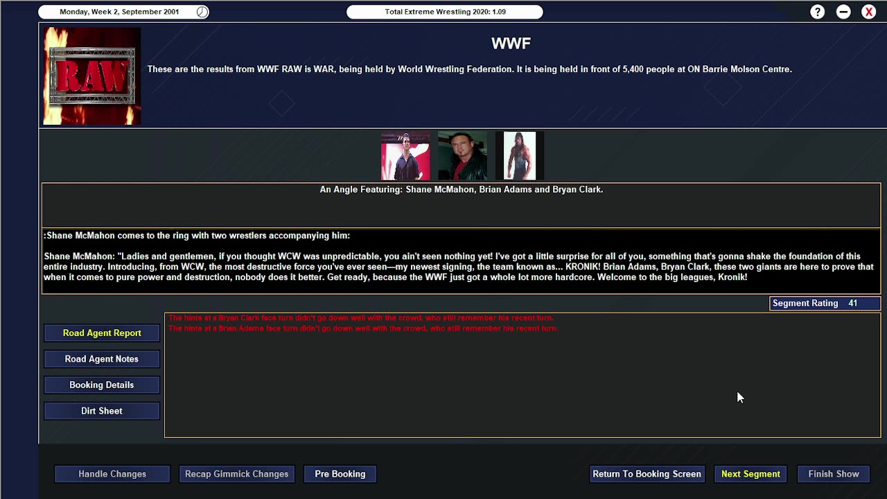 RapperJJJ Total Extreme Wrestling 2020: WWF #57: RAW