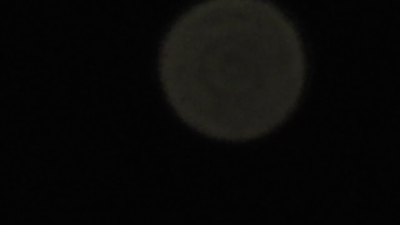 Zoomed in video of Star over Pictou County Nova Scotia Canada Oct20th 2024