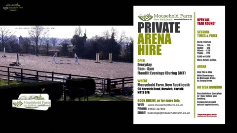 Mousehold Farm All Weather Riding arena