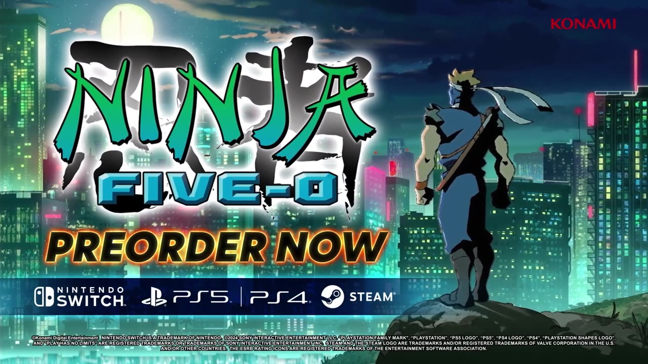 Ninja Five-O - Official Pre-Order Trailer