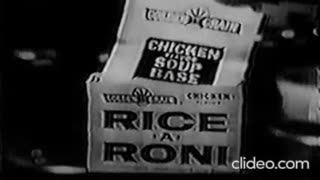 MORE 1965 TV COMMERCIALS! Wishbone salad dressing, Rice-a-Roni, Cremora