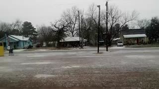 SNOWING IN PARIS, TEXAS 1/9/25