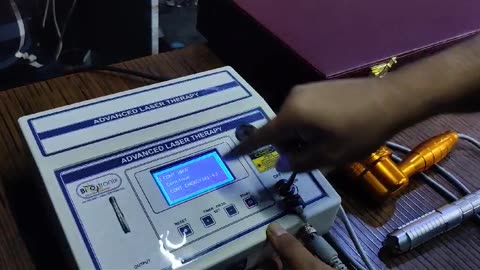 Advanced Physiotherapy Laser Therapy Red Visible Dual Probe Pointed and Cluster type