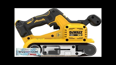 DEWALT 20V MAX* Belt Sander Cordless Brushless Tool Only (DCW220B) Review