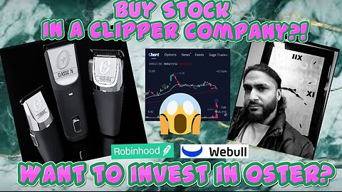 Invest in Oster clipper company stocks. The only barber company publicly traded on the stock market