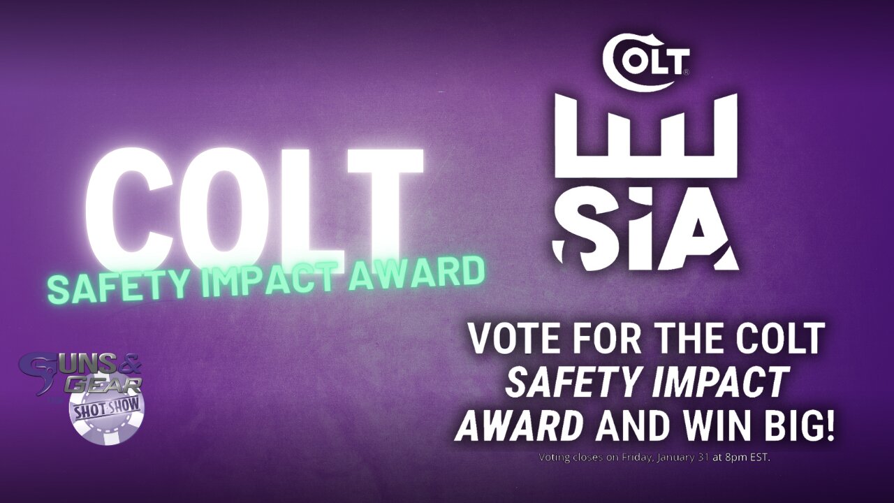 VOTE NOW - Safety Impact Award | SHOT Show 2025