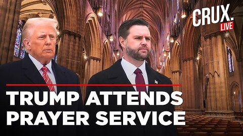 RAW: President Trump Attends the National Prayer Service in Washington, DC (1/21/25)