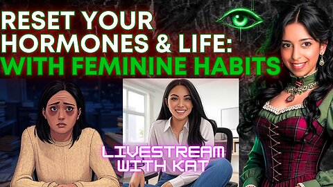 Reset Your Hormones & Life: With Feminine Habits - Kat Khatibi LIVESTREAM