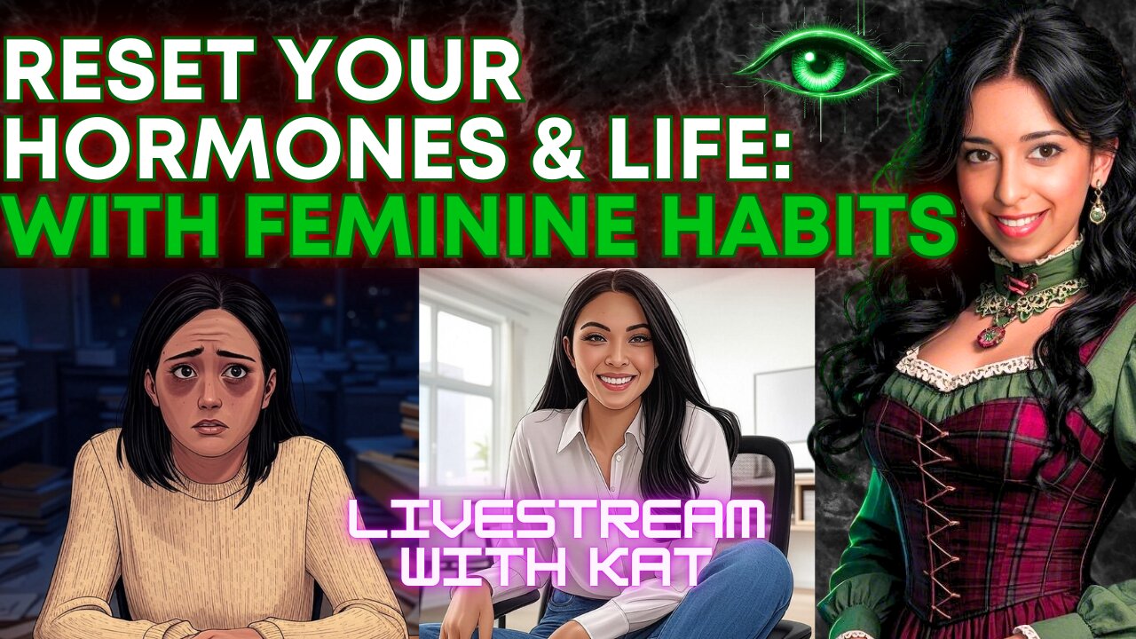 Reset Your Hormones & Life: With Feminine Habits - Kat Khatibi LIVESTREAM