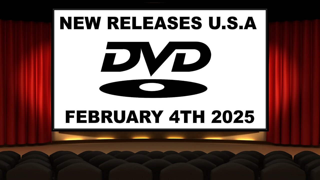 NEW DVD Releases [FEBRUARY 4TH 2025 | U.S.A]