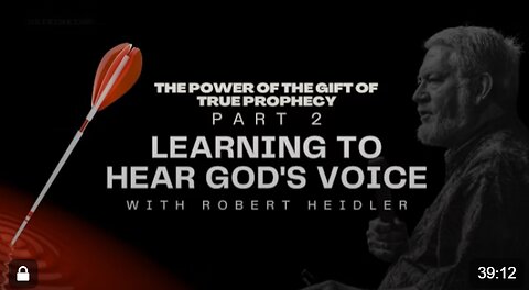 25-Feb-25 The Power of the Gift of True Prophesy Part 2- LEARNING TO HEAR GOD’S VOICE!