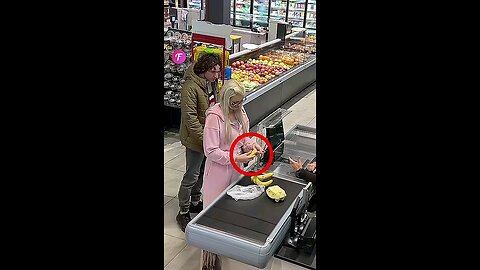 Creative Justice at the Checkout: Bananas and Eggs Showdown #shorts