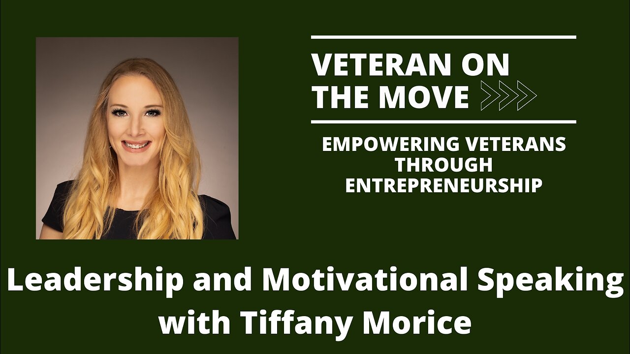 Leadership and Motivational Speaking with Tiffany Morice