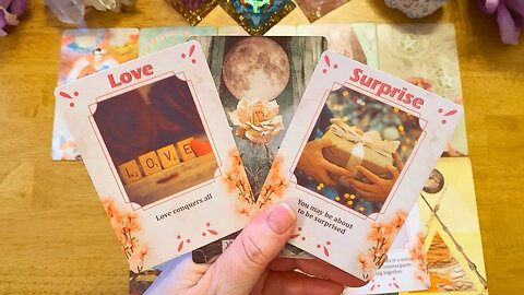 TOTALLY UNEXPECTED MESSAGE YOU NEED TO HEAR 😍 [LOVE TAROT READING] 🌹