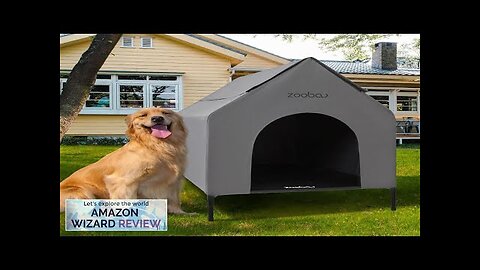 36" Large Dog House Dog House for Large Dog Indoor or Outside Review