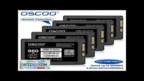 OSCOO Ssd 2 5 Sata 1tb Wholesale Price 2PCS/4PCS/1PCS Hard Disk 120GB/240GB Review