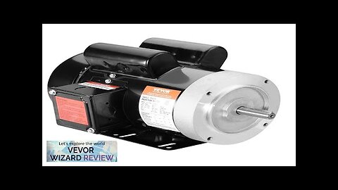 VEVOR 1.5HP Electric Motor 3450 rpm AC 115V/230V 56C Frame Air Compressor Review