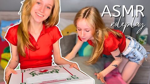 Friendly Pizza Delivery Girl Gives You a Relaxing Massage - ASMR Roleplay