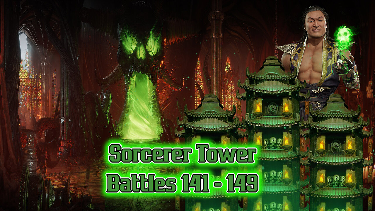 MK Mobile. Sorcerers Tower Battles 141 -149
