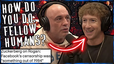 Mark Zuckerberg EXPOSED on Joe Rogan! Free Speech Changes For CLOUT!