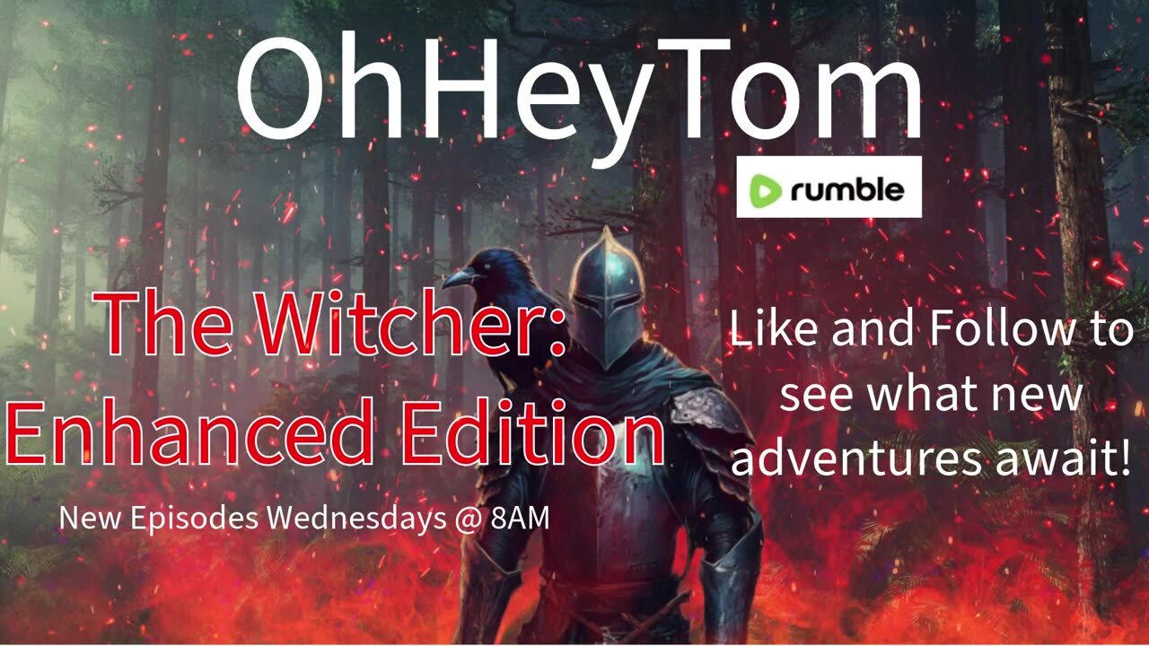 OhHeyTom plays The Witcher 1: Enhanced Edition episodes 1 through 14