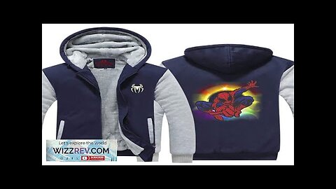 Spiderman Cute Character Colourful Vibrant Hooded Jacket Review