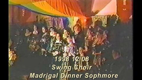 1998 12 08 - WPHS - Swing Choir Madrigal Dinner Performance