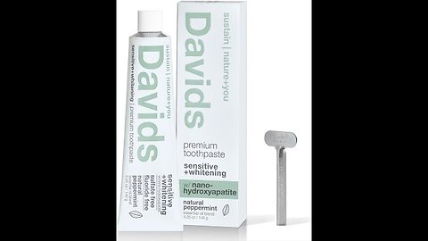 Davids Fluoride Free Nano Hydroxyapatite Toothpaste Review