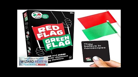 Lucky Egg Fun Red Flag Green Flag Party Game Review