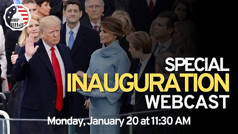 Special Inauguration Webcast