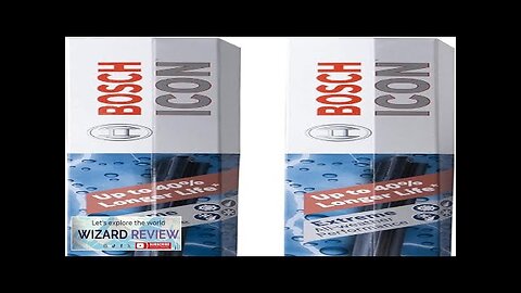 BOSCH 22OE22OE ICON Beam Wiper Blades Driver and Passenger Side Review