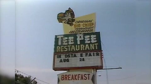 June 21, 1988 - Indy's Tee Pee Drive-In Restaurant Meets the Wrecking Ball