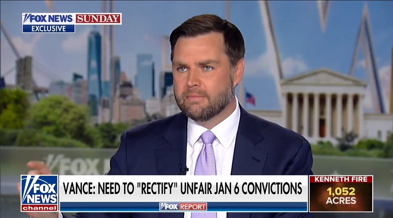 JD Vance: We Need To Rectify The J6 Prosecutions