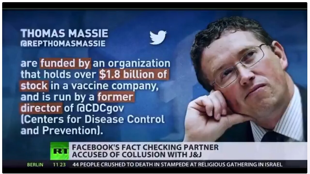 Facebook fact checkers are funded by Vaccine Company Johnson and Johnson