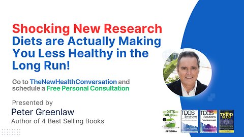 Shocking New Research | Diets are Actually Making You Less Healthy in the Long Run! Peter Greenlaw