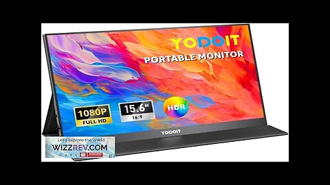 Yodoit Portable Monitor for Laptop 1920×1080 15.6" FHD Travel Monitor Screen IPS Review