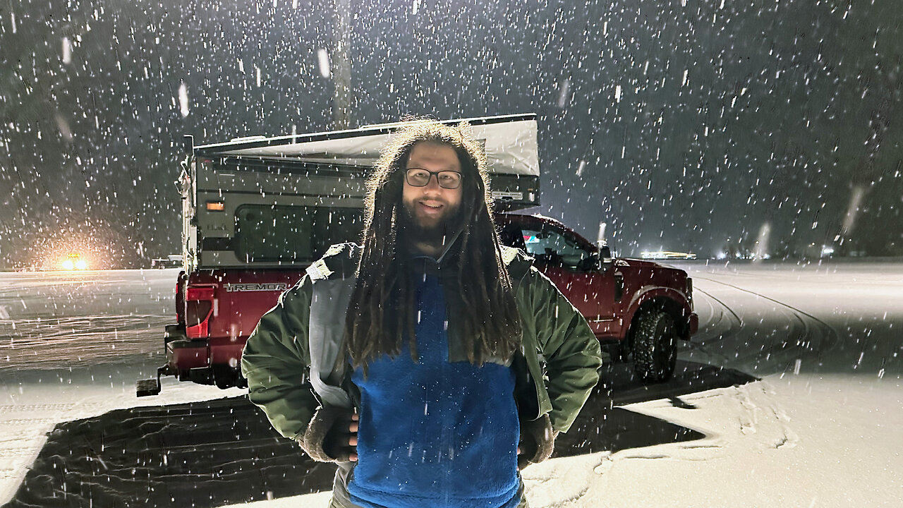 Driving to the North Pole to deliver letters to Santa - Day 6