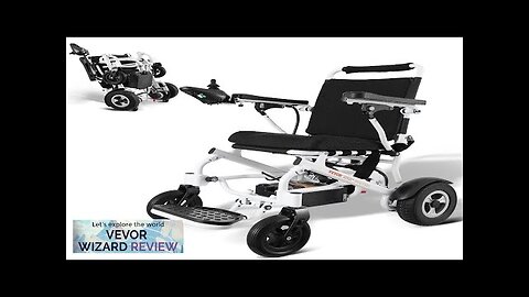 VEVOR Electric Wheelchair for Adults Seniors 300 lbs Weight Capacity 17.7 in Review