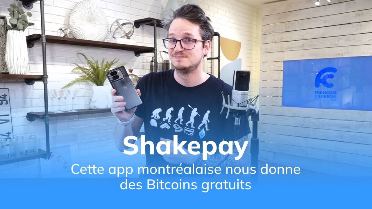 Cette app montréalaise nous donne des Bitcoins gratuits si on secoue notre  téléphone