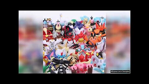 24-144 Pcs Pokemon Action Figure 2-3CM Not Repeating Mini Figures Model Toy Review