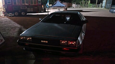 Strange DeLorean in Tombstone AZ