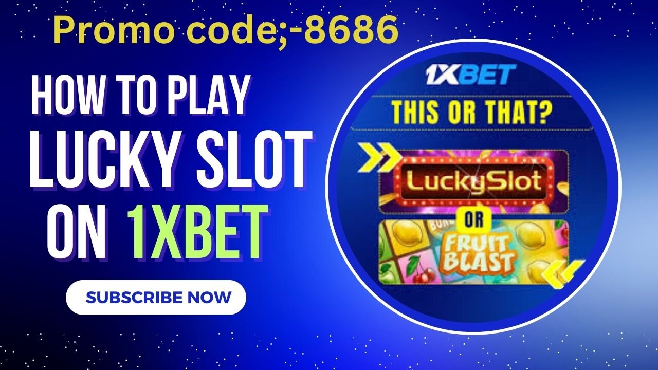 How to play Lucky Slot on 1xbet....// 1xbet par lucky slot kesay khelan...
