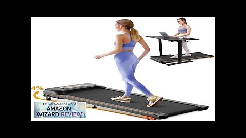 Walking Pad with Incline Under Desk Treadmill Portable Treadmills for Home/Office 2.5HP Review