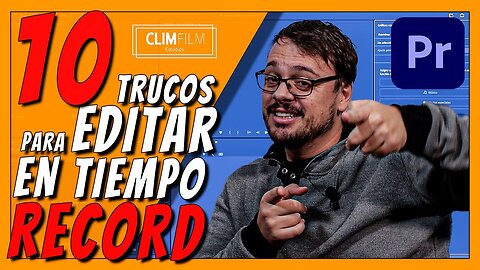 ¡AHORRA TIEMPO! 10 TRUCOS para EDITAR como un PRO adobe premiere
