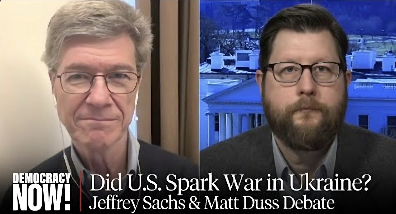"A Victory for Putin"? Jeffrey Sachs & Matt Duss Debate U.S.-Russia Talks to End Ukraine War