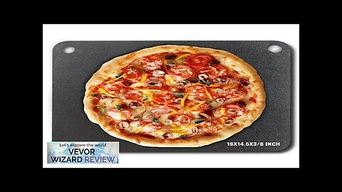 VEVOR Pizza Steel 16" x 14.5" x 3/8" Pizza Steel Plate Review