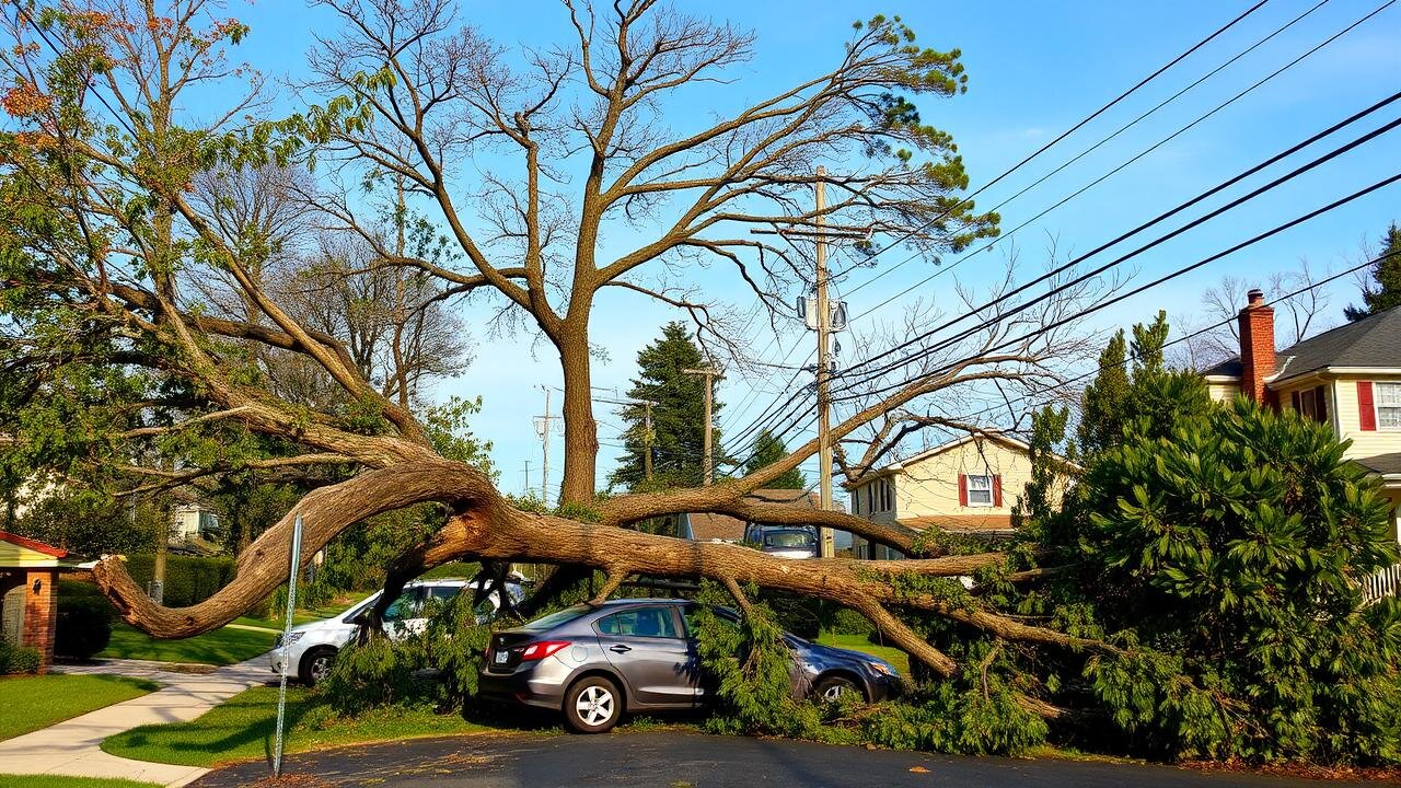 High winds hit Northeast from D.C. to Boston, leaving millions on alert