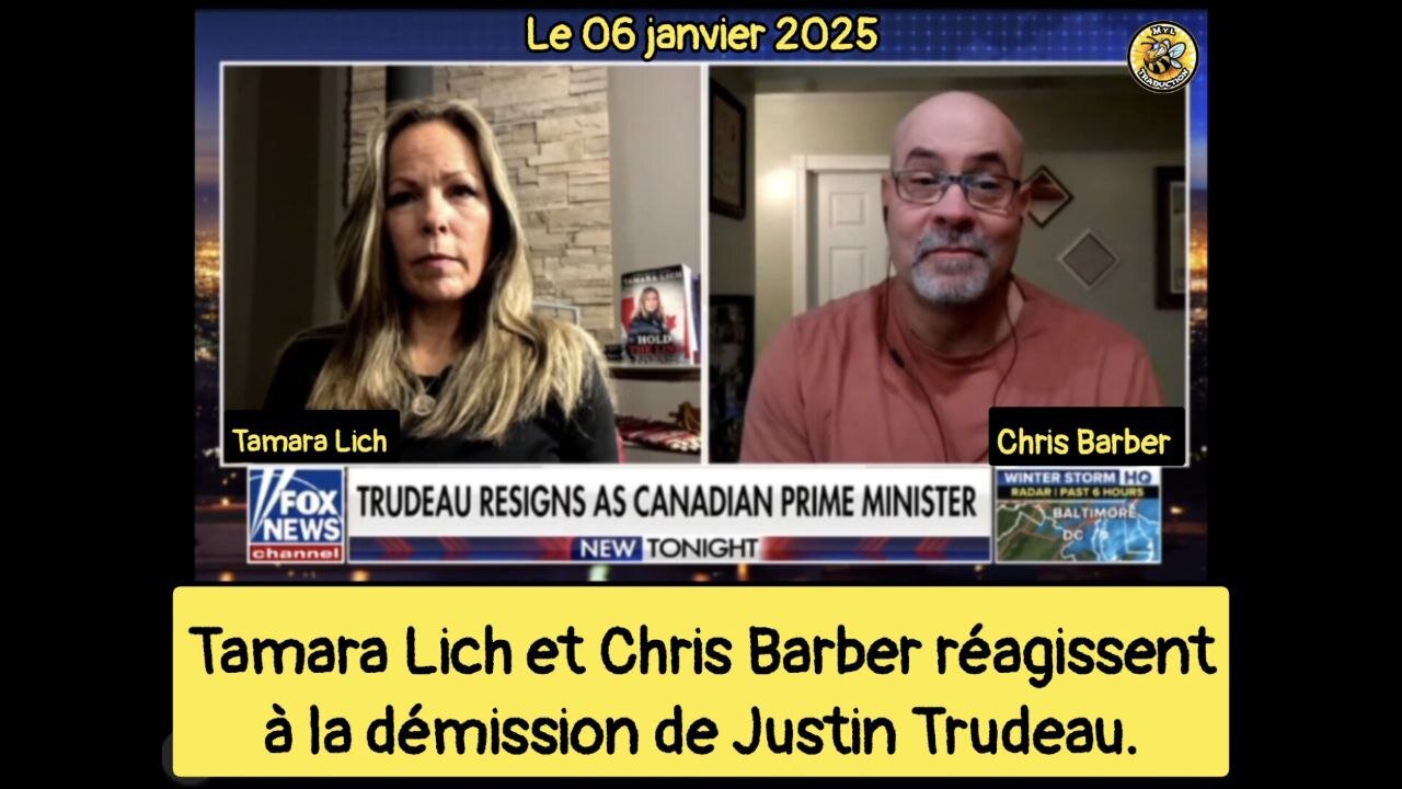 TAMARA LICH ET CHRIS BARBER REAGISSENT A LA DEMISSION DE TRUDEAU