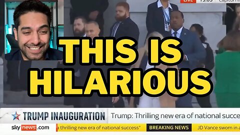 Sky News TRIGGERED By Trump Inauguration 😂