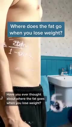 What happens to fat when you lose weight is pretty wild.